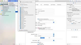 Multiple Target in Xcode [upl. by Emerick632]