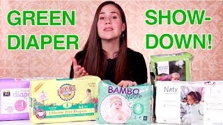 Green Diaper Showdown Best Natural Diaper Test [upl. by Prendergast]