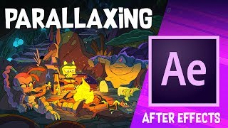 Parallaxing a Background in Adobe After Effects [upl. by Lanor]