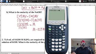 Calculate Molarity from Titration  Titration  Neutralization Reaction [upl. by Acirret247]