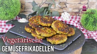 Leckere Gemüsefrikadellen  Vegetarische Frikadellen  Gemüsepuffer [upl. by Tanney]