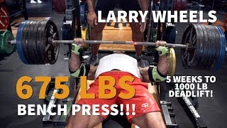 675LBS307KG BENCH PRESS PR [upl. by Iggy735]