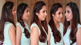 5 Quick amp Easy Hairstyles  Heatless Hairstyles [upl. by Casper33]