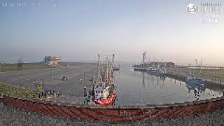 LiveWebcam Hafen in Dornumersiel [upl. by Doretta12]