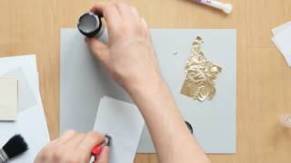 How To Use Gold Leaf  What Glue Is The Best [upl. by Baily]