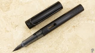 LAMY ALStar Black Fountain Pen Overview [upl. by Alleira373]