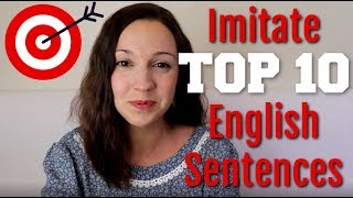 How to Pronounce TOP 10 English Sentences [upl. by Stegman]