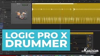 Logic Pro X Drummer Tutorial [upl. by Hallimaj747]