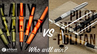 Lamy Safari vs Pilot Metropolitan Fountain Pen [upl. by Stanwin]