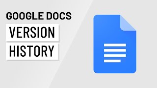 Google Docs Version History [upl. by Maxim]