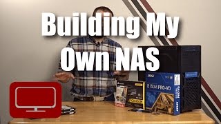 Building My Own NAS  Home file server build with FreeNAS [upl. by Anawt]