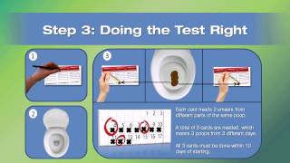 The Fecal Occult Blood Test FOBT by Dr Meghan Davis [upl. by Burgener]