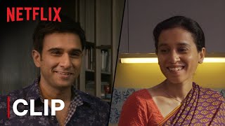 Is Love Enough Sir  Tillotama Shomes Adorable Gift To Vivek Gomber  Netflix India [upl. by Naesed]