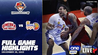 Brgy Ginebra vs TNT highlights  PBA Season 48 Commissioners Cup  Dec 25 2023 [upl. by Letnahs827]