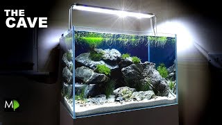 quotTHE CAVEquot AQUARIUMHow To  Aquascape Tutorial  Setup [upl. by Ardolino]