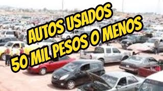 autos usados 50 mil pesos volkswagen chevrolet hondanissan seminuevos [upl. by Irahk50]