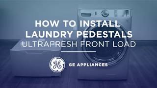 UltraFresh Front Load How to Install Laundry Pedestal and Riser [upl. by Attenrad652]