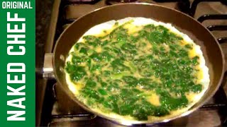 SPINACH OMELETTE  Easy healthy quick recipe  Keto diet [upl. by Charo]