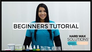 Introduction to Waxing  Beginners Hard Wax Tutorial [upl. by Fasano623]