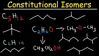 Drawing Constitutional Isomers of Alkanes  Organic Chemistry [upl. by Eneres]