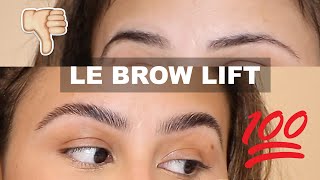 TUTORIEL BROW LIFT  PERMANENTE DES SOURCILS [upl. by Kotta487]