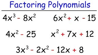 How To Factor Polynomials The Easy Way [upl. by Netsud349]