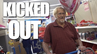 WE GOT KICKED OUT OF WALMART [upl. by Weismann]