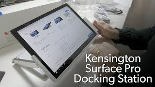 This docking station turns the Surface Pro into a Surface Studio [upl. by Len]