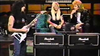 Nitro interview  MTV Headbangers Ball  1989 [upl. by Hazel]