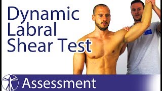 Dynamic Labral Shear Test  SLAP Lesion [upl. by Jones]