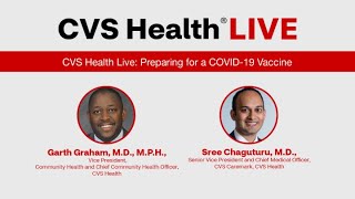 CVS Health Live Preparing for a COVID19 Vaccine [upl. by Alilak329]