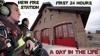 First 24 Hours in a New Fire Station  A Day in the Life [upl. by Mcspadden]