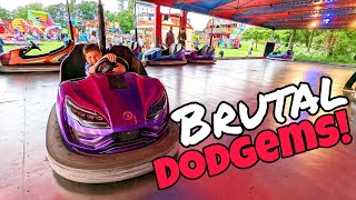 Spike Island Fun Fair 2022  The most BRUTAL Dodgems [upl. by Yelnoc]