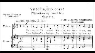 Vittoria mio core  GCarissimi  Instrumental [upl. by Amlez]