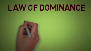 Principles of Genetics  Law of Dominance [upl. by Marge]