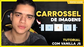 Crie um Carousel de Imagens com JavaScript 😎 [upl. by Hairym]