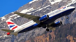 INNSBRUCK AIRPORT Planespotting  ONE OF THE MOST SPECTACULAR AIRPORT IN EUROPE [upl. by Aneerbas176]