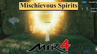 Mischievous Spirits Mir4 Request Mission [upl. by Aenad]