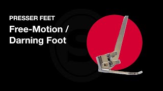 Singer FreeMotionDarning Presser Foot [upl. by Naiditch752]