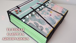 TUTORIAL CARPETA ARCHIVADORA [upl. by Nyl]