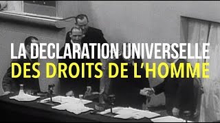 La déclaration Universelle des Droits de lHomme 1948 [upl. by Idner957]