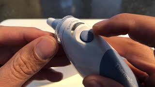 Braun Ear Thermometer  How to use [upl. by Aderfla]