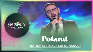 Ochman  River  Poland 🇵🇱  National Final Performance  Eurovision 2022 [upl. by Orlosky]