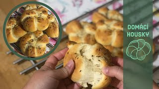 RECEPT Domácí nadýchané housky  Ukázka zapletení [upl. by Jaycee]