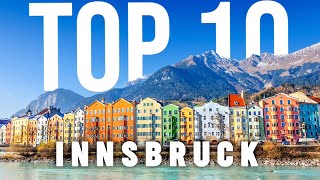 10 BEST Things To Do In Innsbruck  Innsbruck Travel Guide [upl. by Ahsaelat]