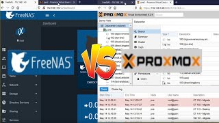 FreeNAS vs Proxmox  Open Source Showdown [upl. by Araminta]