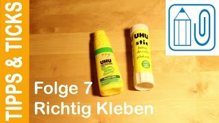 Folge 7 Richtig Kleben [upl. by Akinirt]