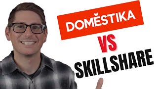 Domestika VS Skillshare Vs YouTube Tutorials WHO WINS [upl. by Ateloiv79]