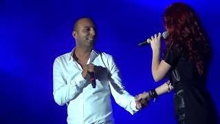 ARASH feat EMELIE quotBroken Angelquot Live  Media City Amphitheatre Dubai Jan 21 2012 [upl. by Assillim842]