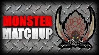 MONSTER MATCHUP Bazelgeuse Monster Hunter World [upl. by Eelta54]